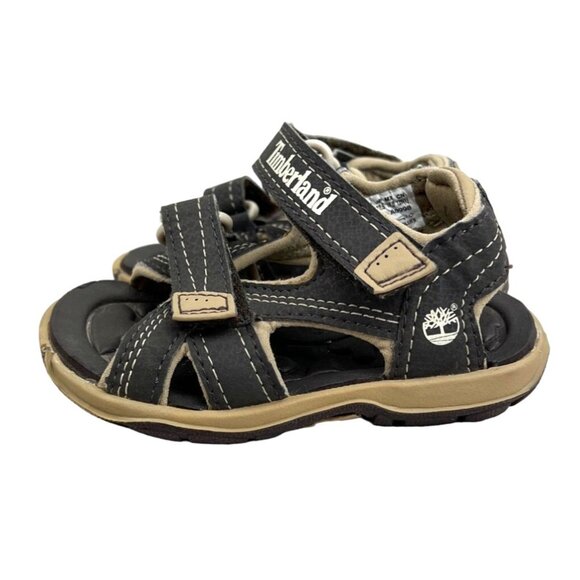 Timberland Mad River 2-Strap Fisherman Sandals Toddler Shoes Size 5 Brown 43862 - Picture 5 of 8
